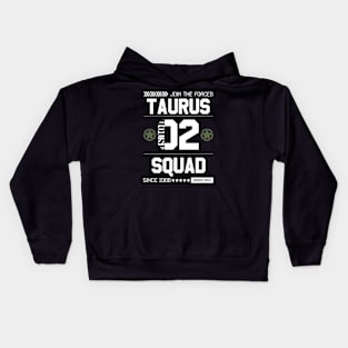 Zodiac Majesty Taurus Squad White Kids Hoodie